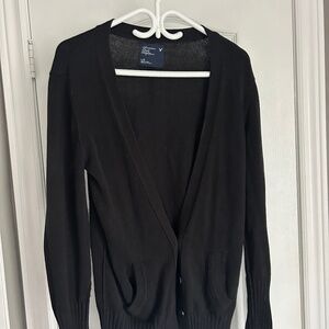 American Eagle Outfitters Black Cardigan 4 buttons